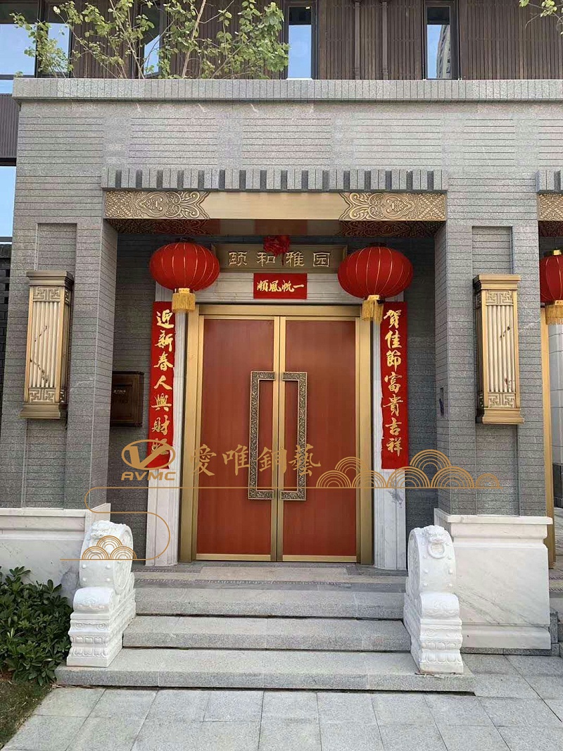 愛唯銅門