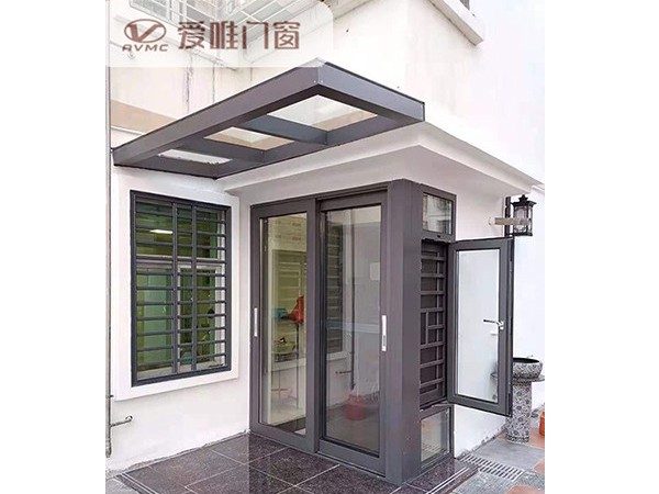 愛唯門窗廠家之?？谟裉m園工程案例