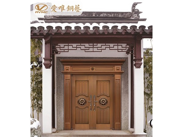 愛(ài)唯銅藝|每一樘銅門(mén)的背后守護(hù)的是一個(gè)溫馨的家庭
